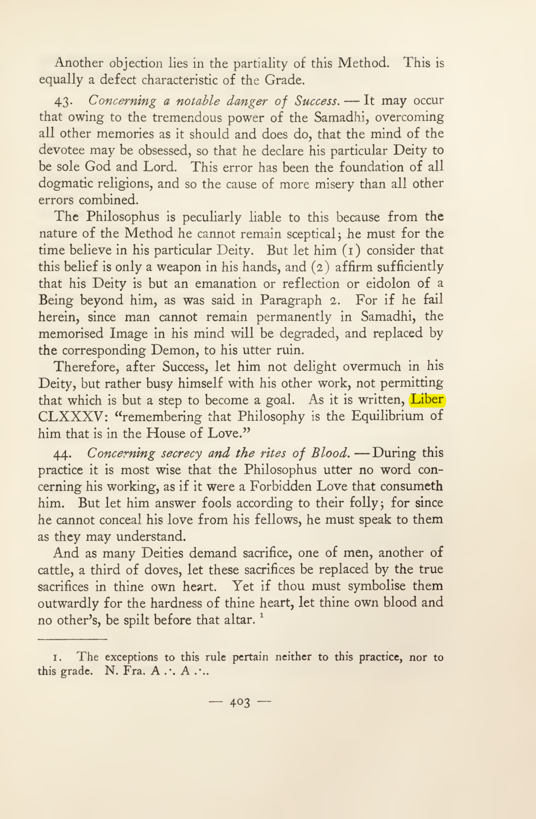 Original scan of Magick in Theory and Practice (Section 4), PDF page 103