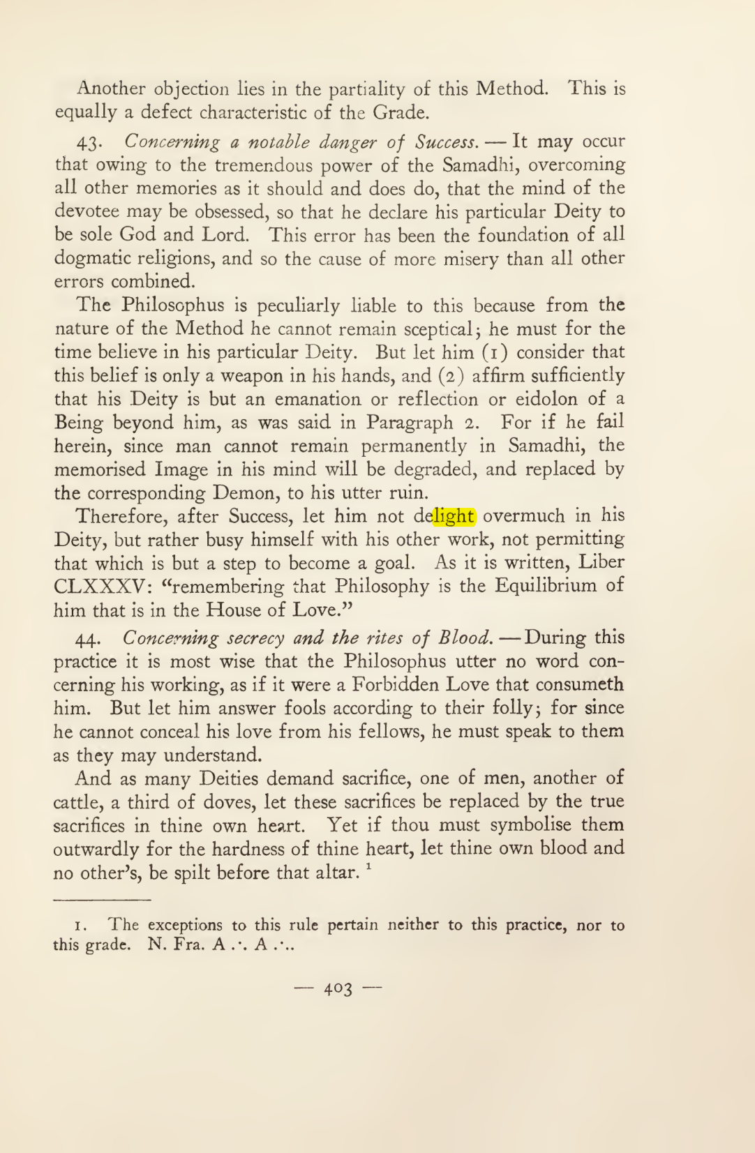 Original scan of Magick in Theory and Practice (Section 4), PDF page 103