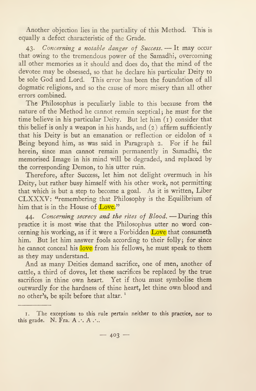 Original scan of Magick in Theory and Practice (Section 4), PDF page 103
