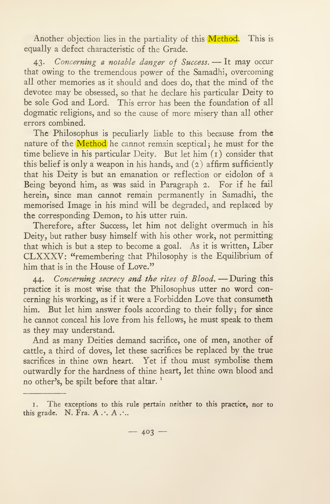 Original scan of Magick in Theory and Practice (Section 4), PDF page 103