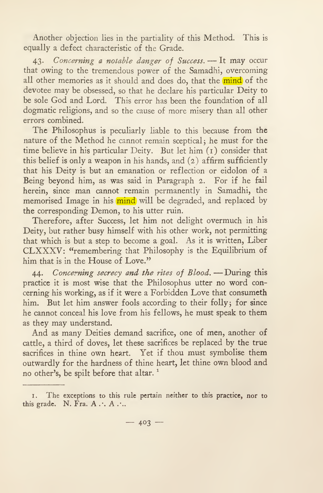 Original scan of Magick in Theory and Practice (Section 4), PDF page 103