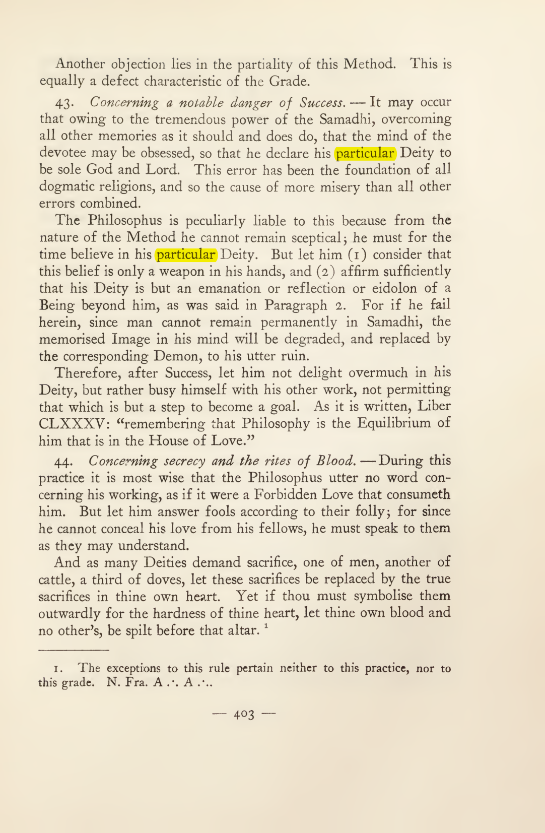 Original scan of Magick in Theory and Practice (Section 4), PDF page 103