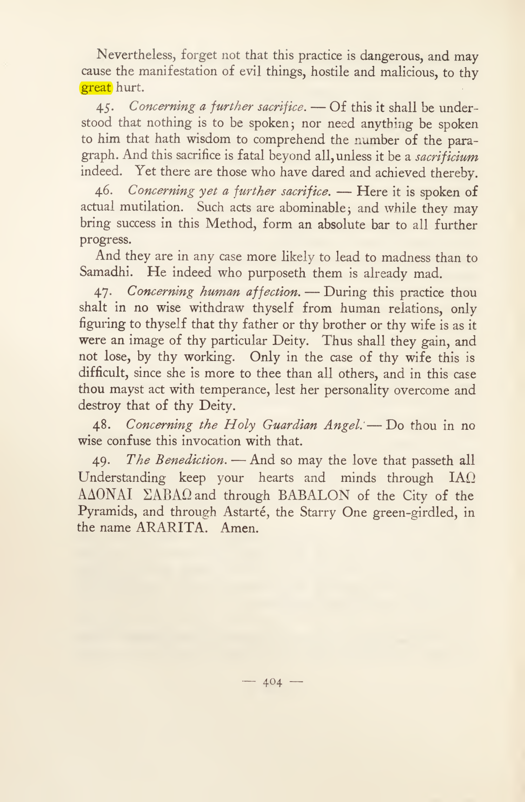 Original scan of Magick in Theory and Practice (Section 4), PDF page 104