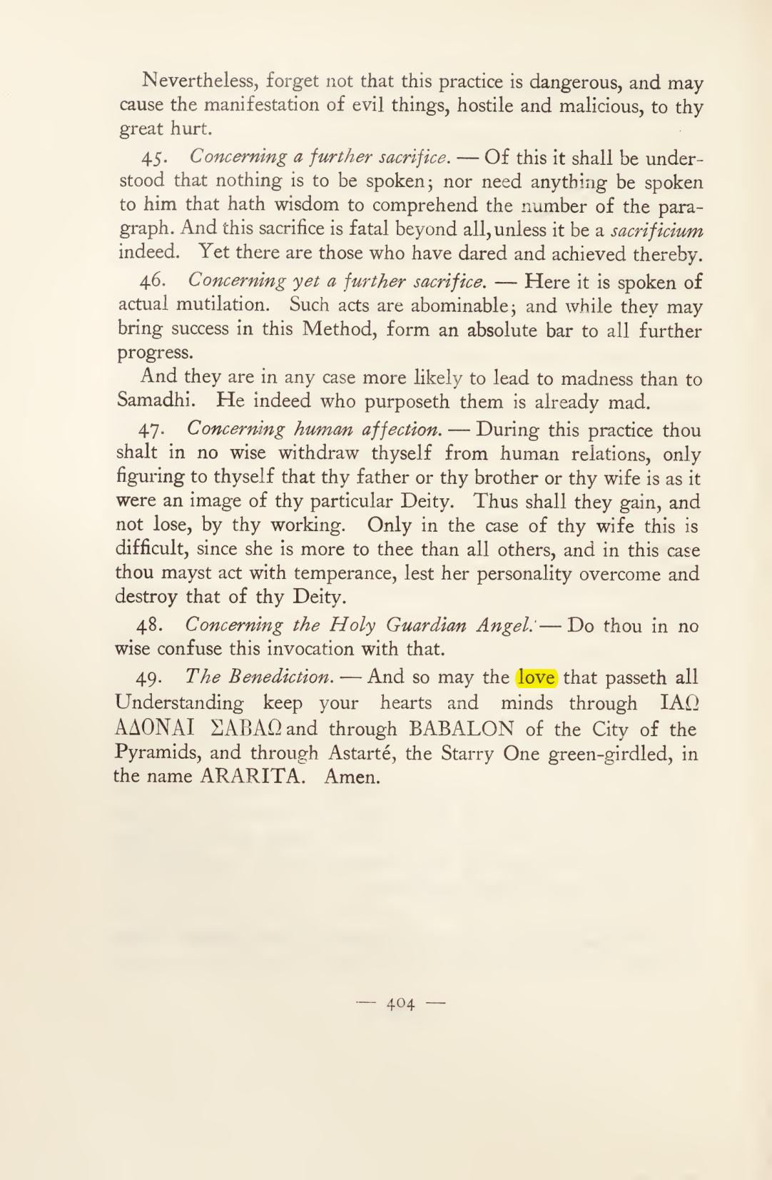 Original scan of Magick in Theory and Practice (Section 4), PDF page 104