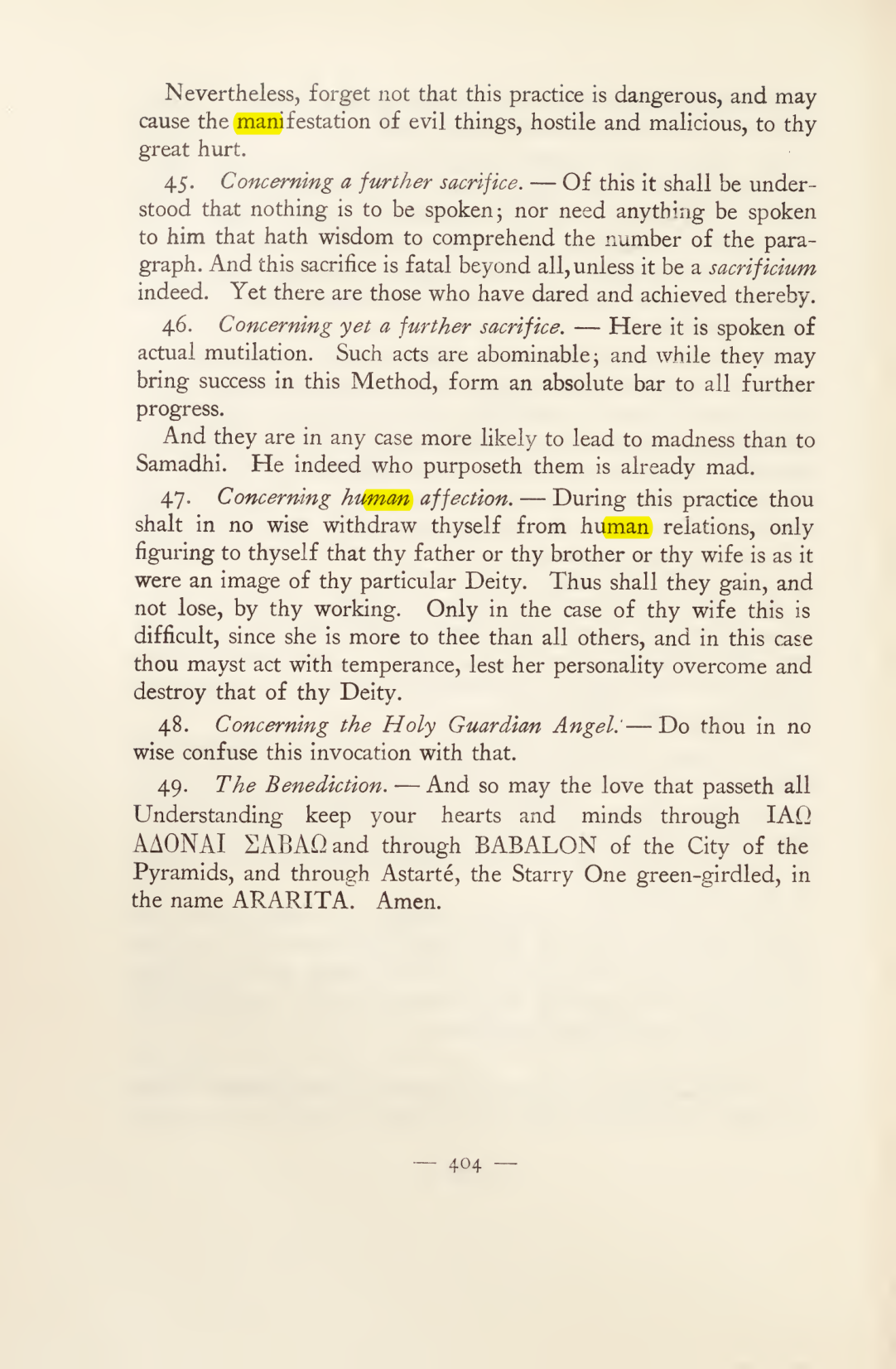 Original scan of Magick in Theory and Practice (Section 4), PDF page 104