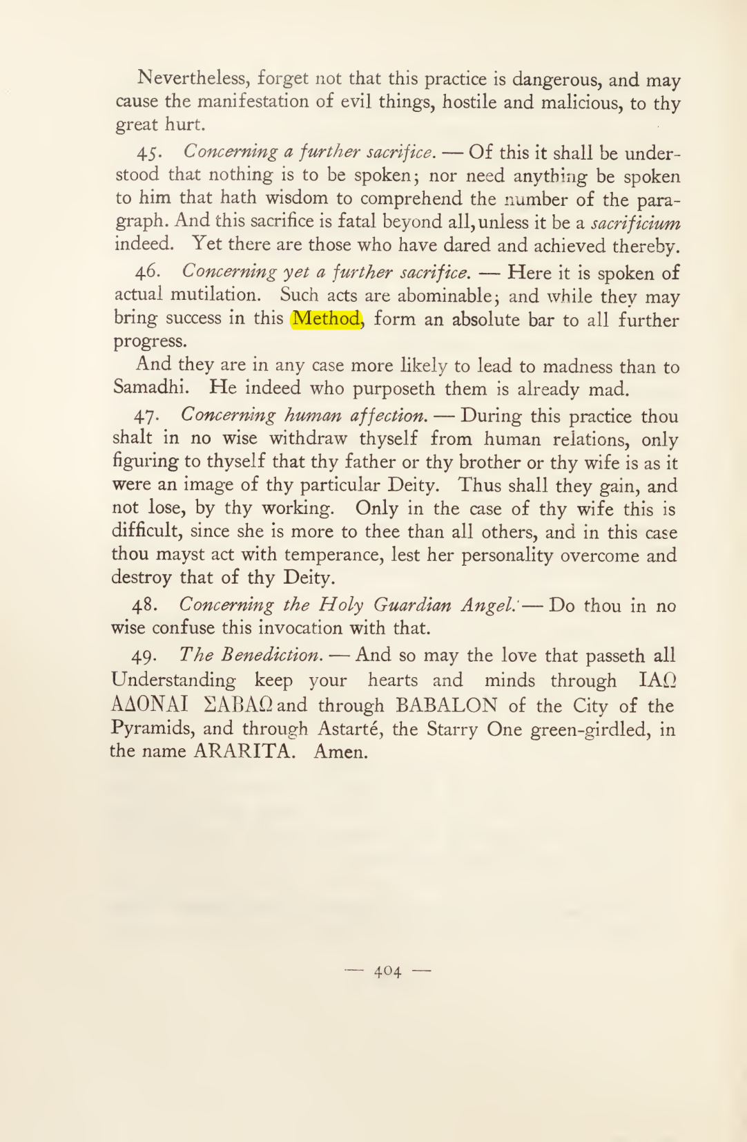 Original scan of Magick in Theory and Practice (Section 4), PDF page 104