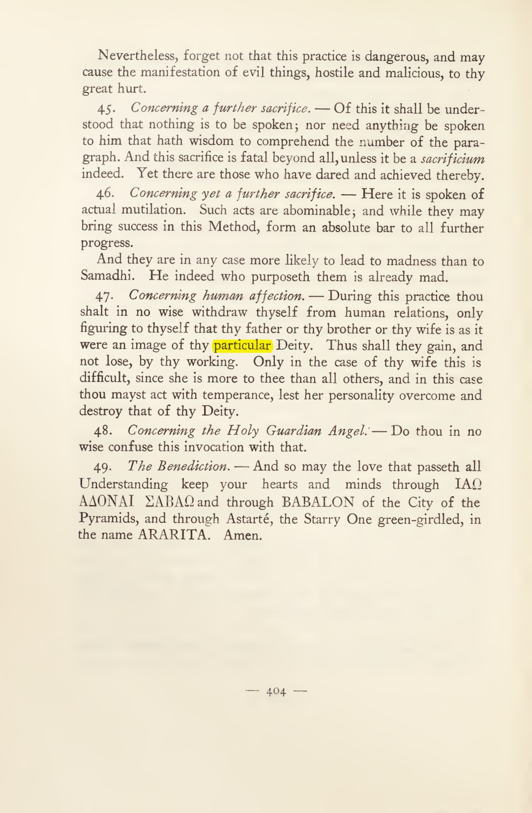 Original scan of Magick in Theory and Practice (Section 4), PDF page 104