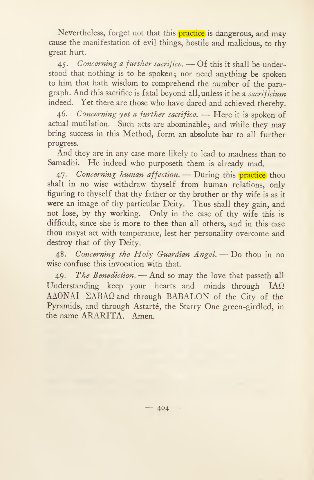 Original scan of Magick in Theory and Practice (Section 4), PDF page 104