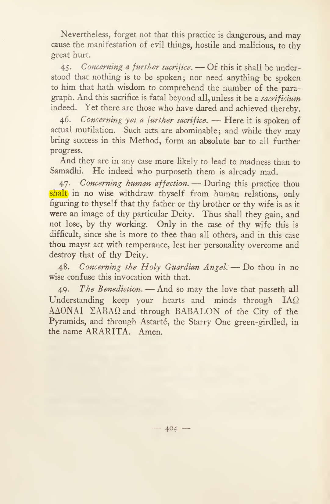 Original scan of Magick in Theory and Practice (Section 4), PDF page 104