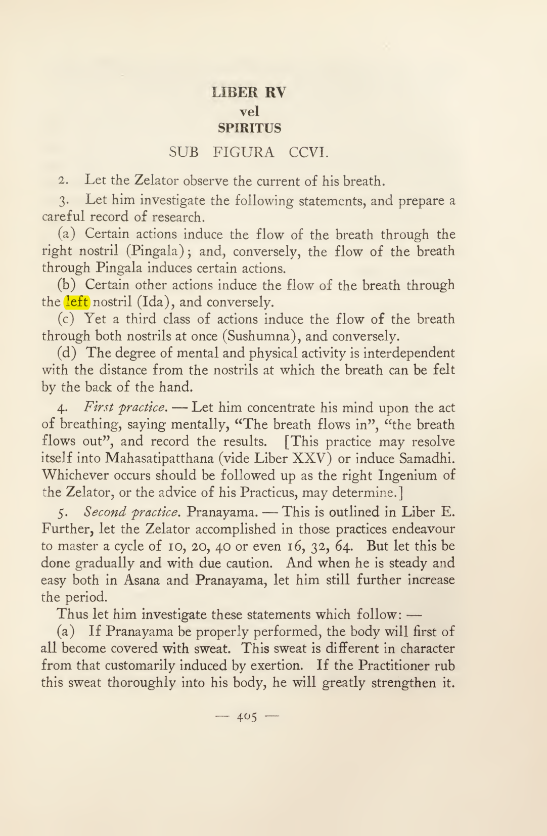Original scan of Magick in Theory and Practice (Section 4), PDF page 105