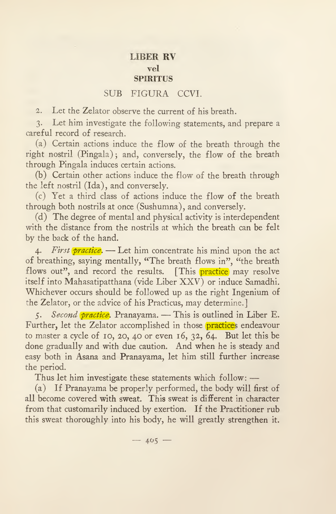 Original scan of Magick in Theory and Practice (Section 4), PDF page 105