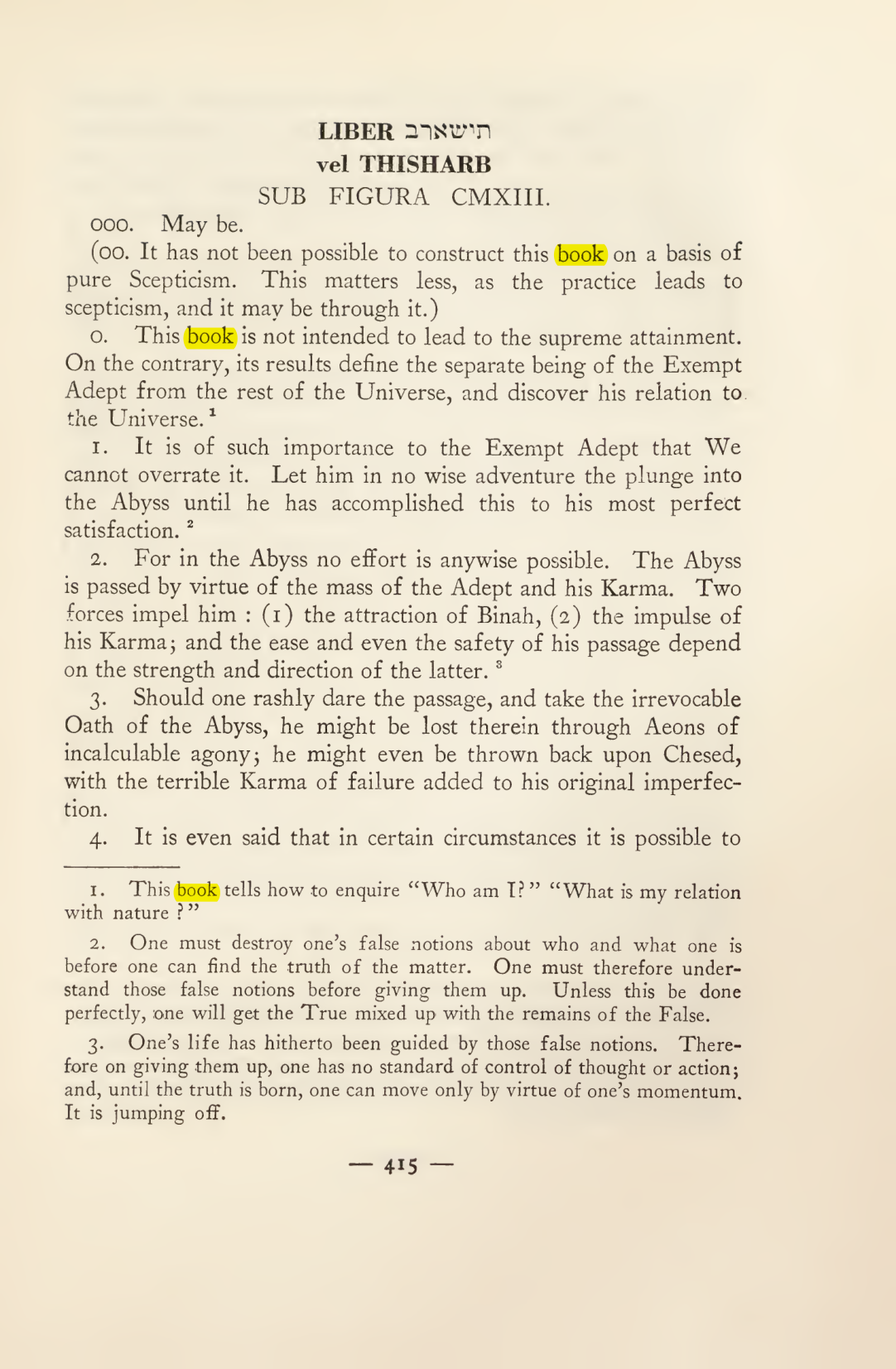 Original scan of Magick in Theory and Practice (Section 4), PDF page 115