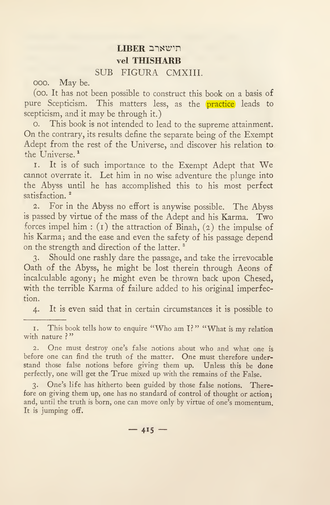Original scan of Magick in Theory and Practice (Section 4), PDF page 115