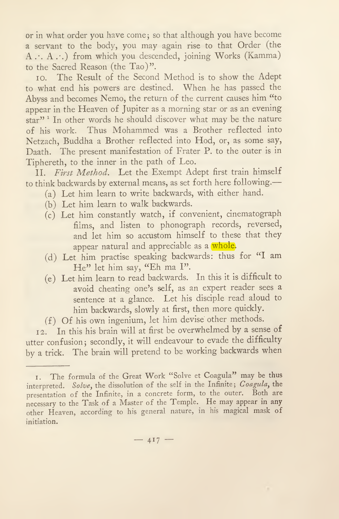 Original scan of Magick in Theory and Practice (Section 4), PDF page 117