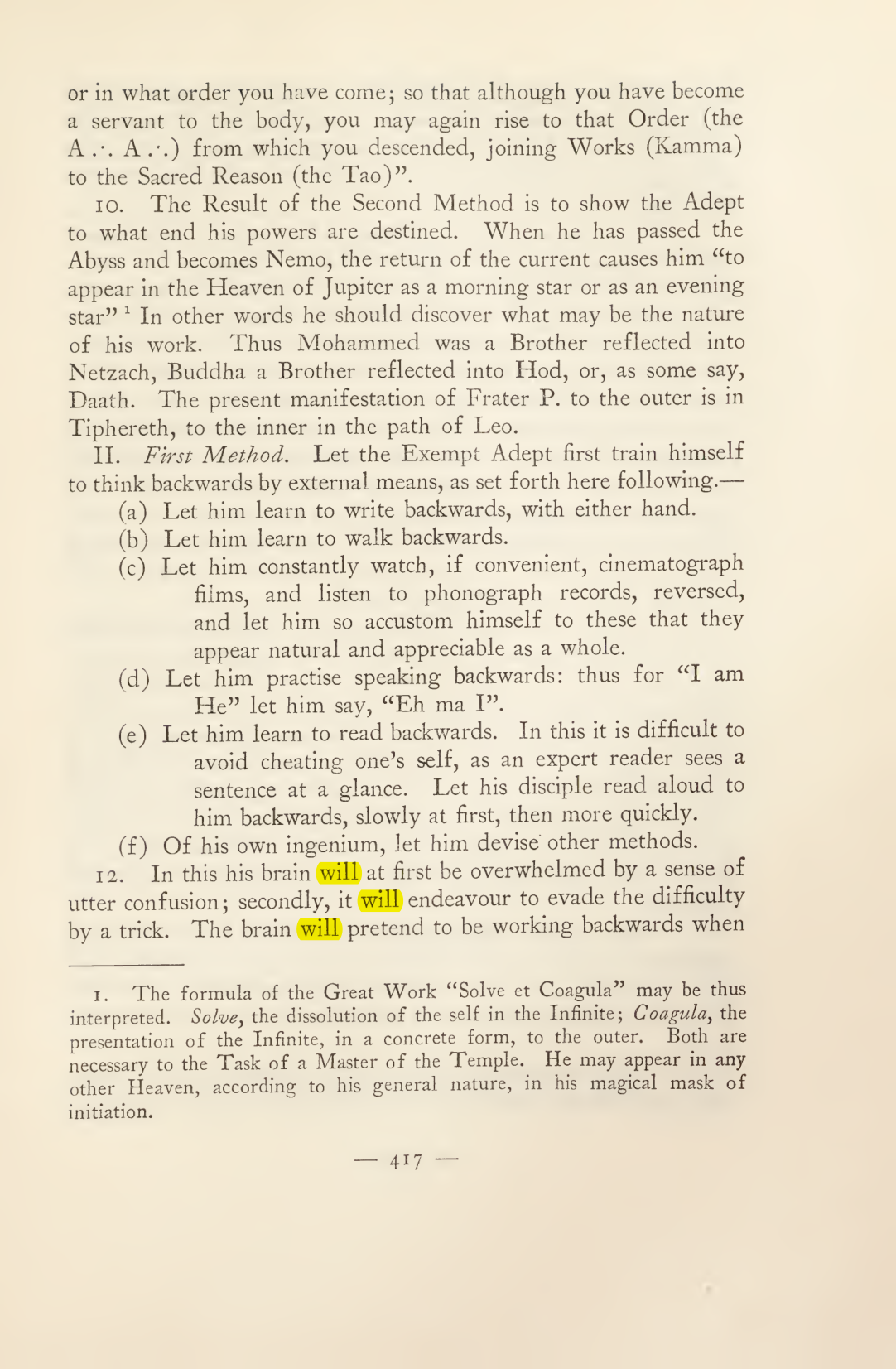 Original scan of Magick in Theory and Practice (Section 4), PDF page 117