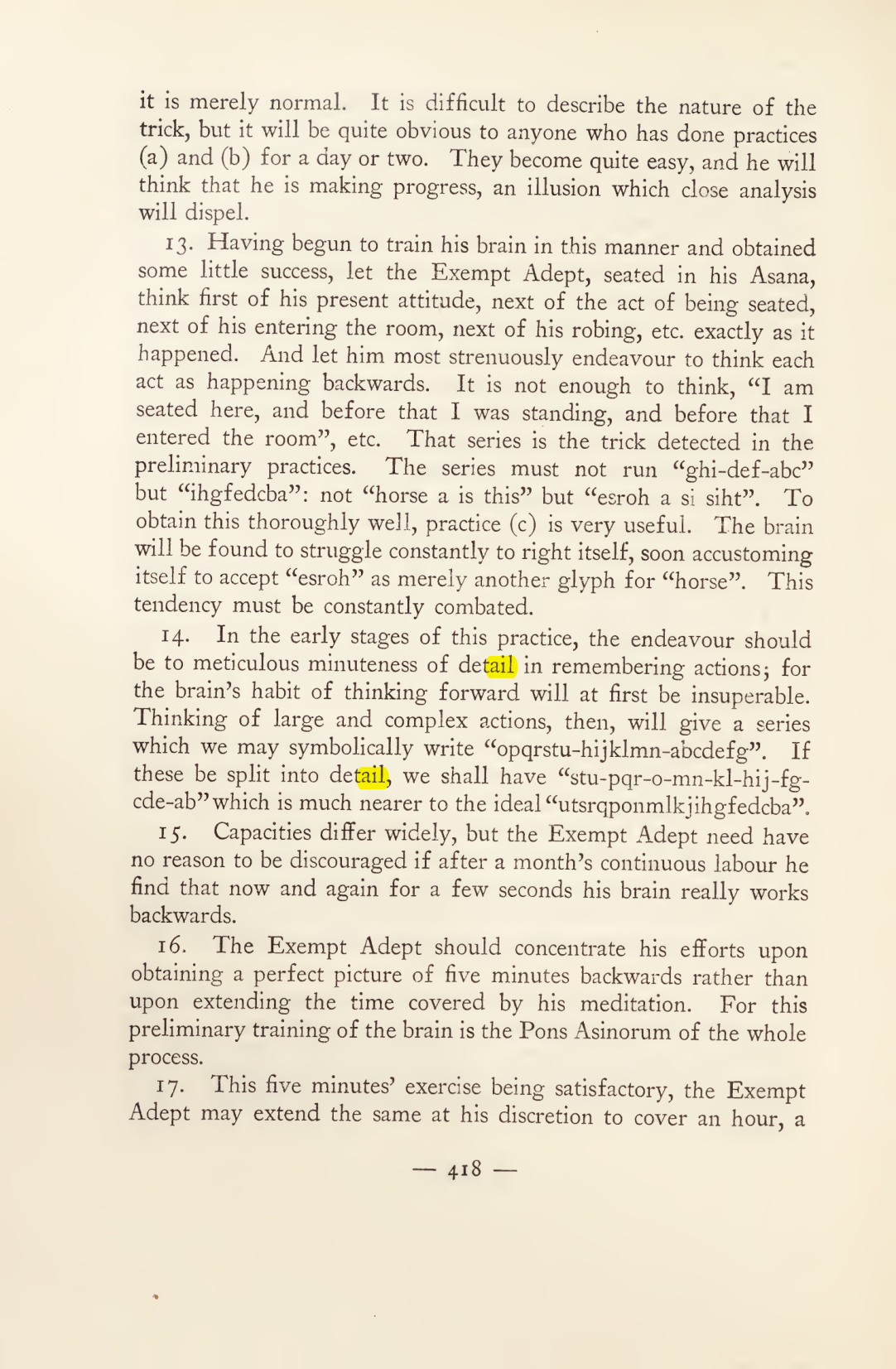 Original scan of Magick in Theory and Practice (Section 4), PDF page 118