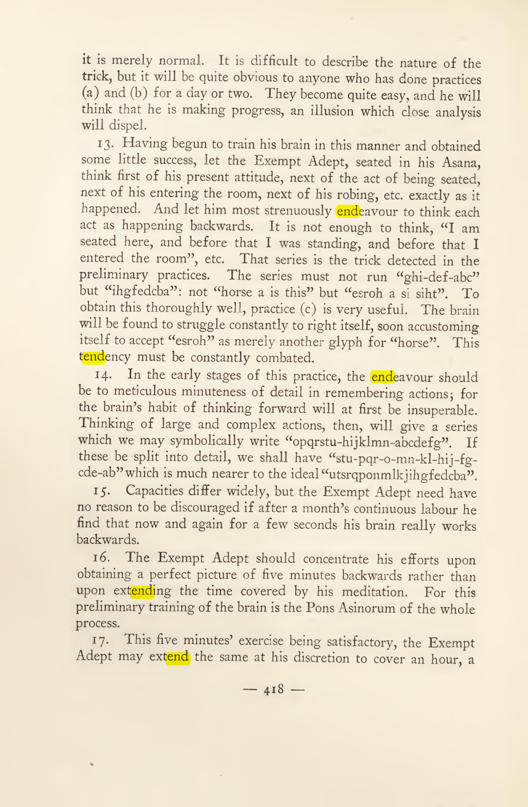 Original scan of Magick in Theory and Practice (Section 4), PDF page 118