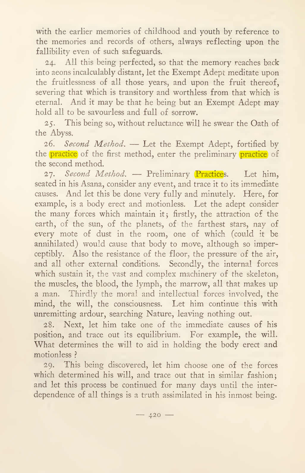 Original scan of Magick in Theory and Practice (Section 4), PDF page 120