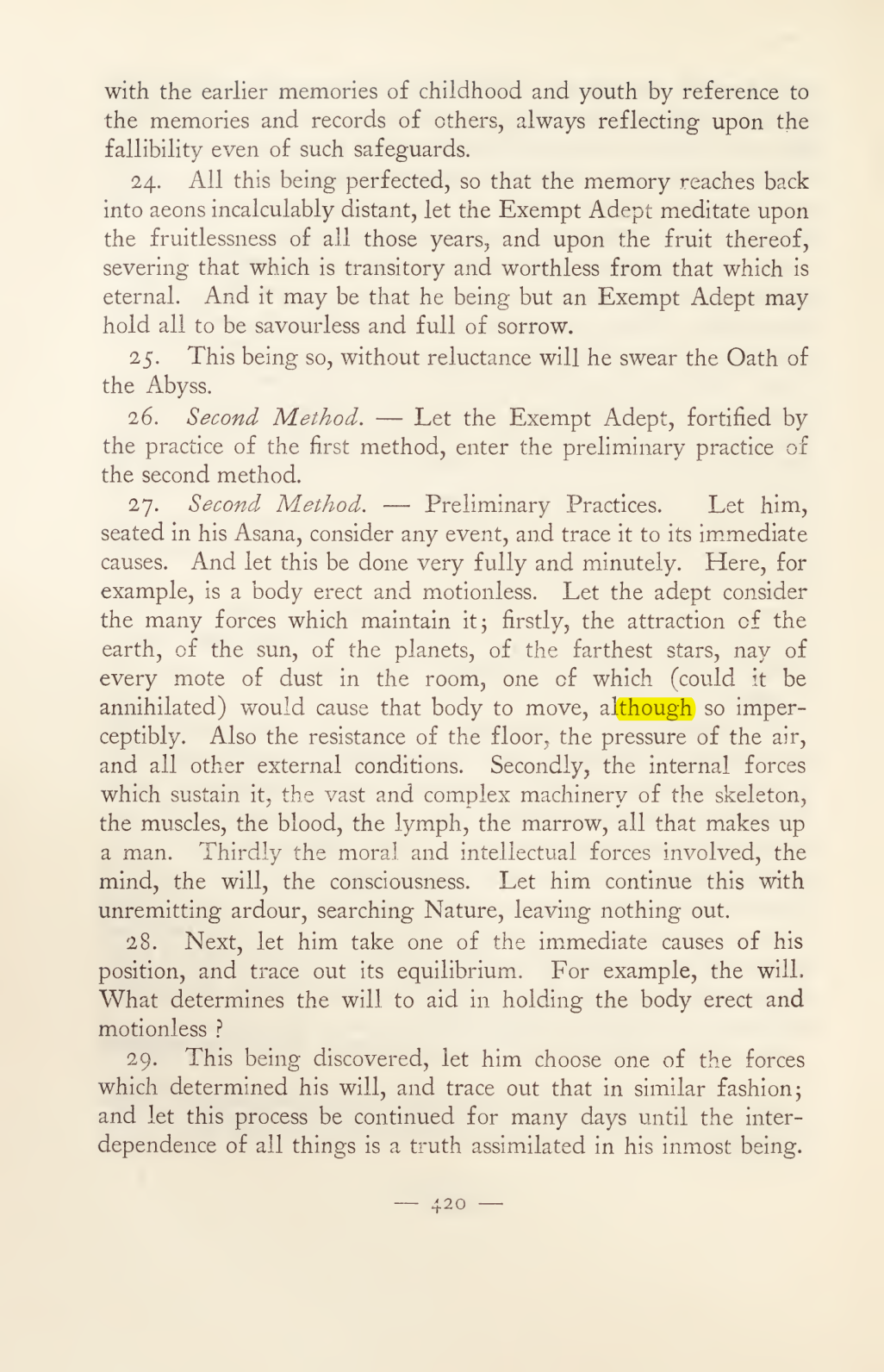 Original scan of Magick in Theory and Practice (Section 4), PDF page 120