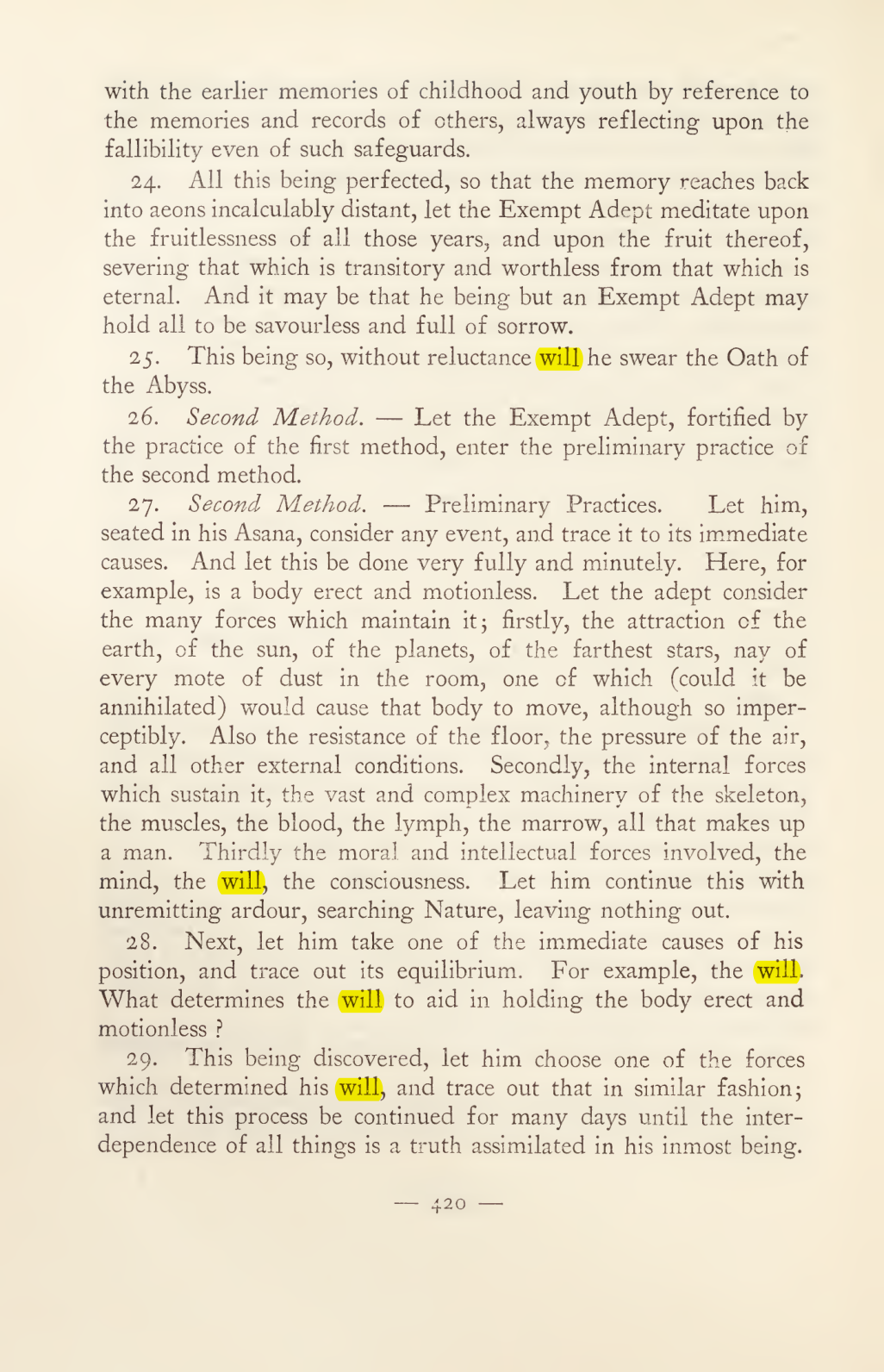 Original scan of Magick in Theory and Practice (Section 4), PDF page 120