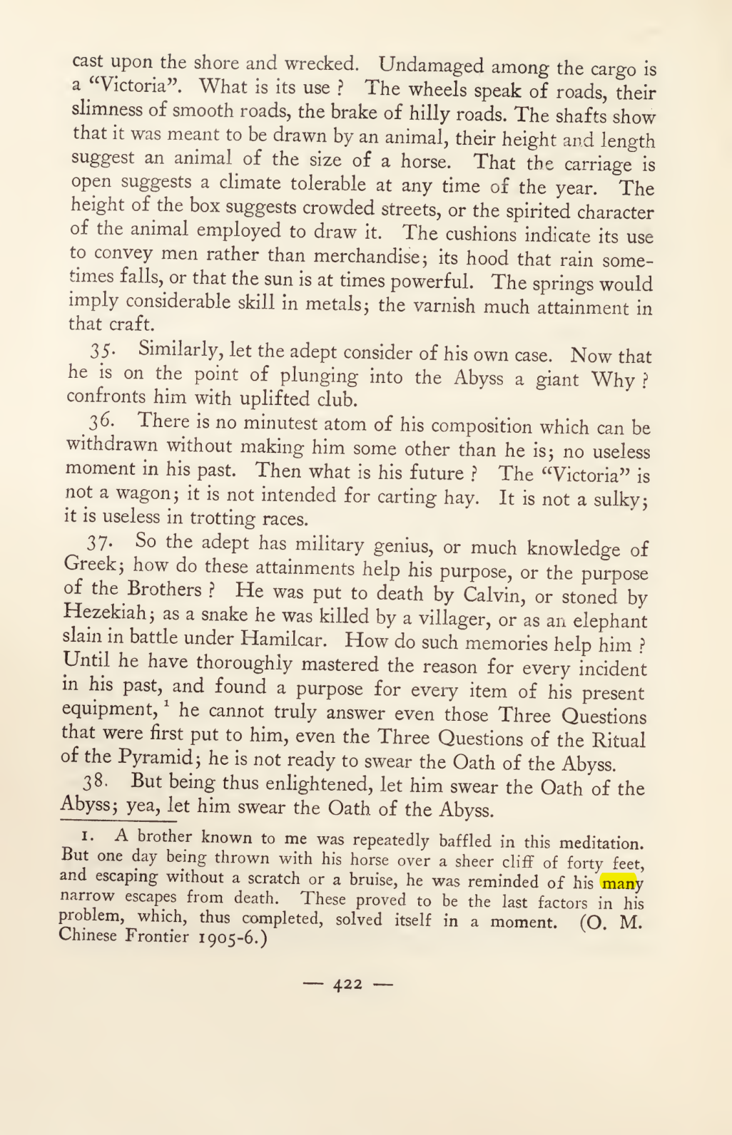 Original scan of Magick in Theory and Practice (Section 4), PDF page 122