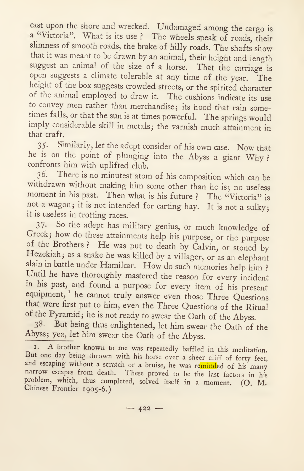 Original scan of Magick in Theory and Practice (Section 4), PDF page 122