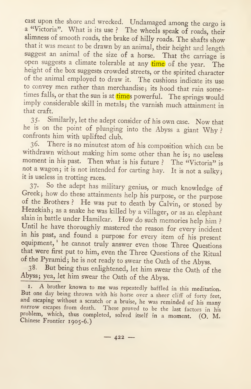 Original scan of Magick in Theory and Practice (Section 4), PDF page 122