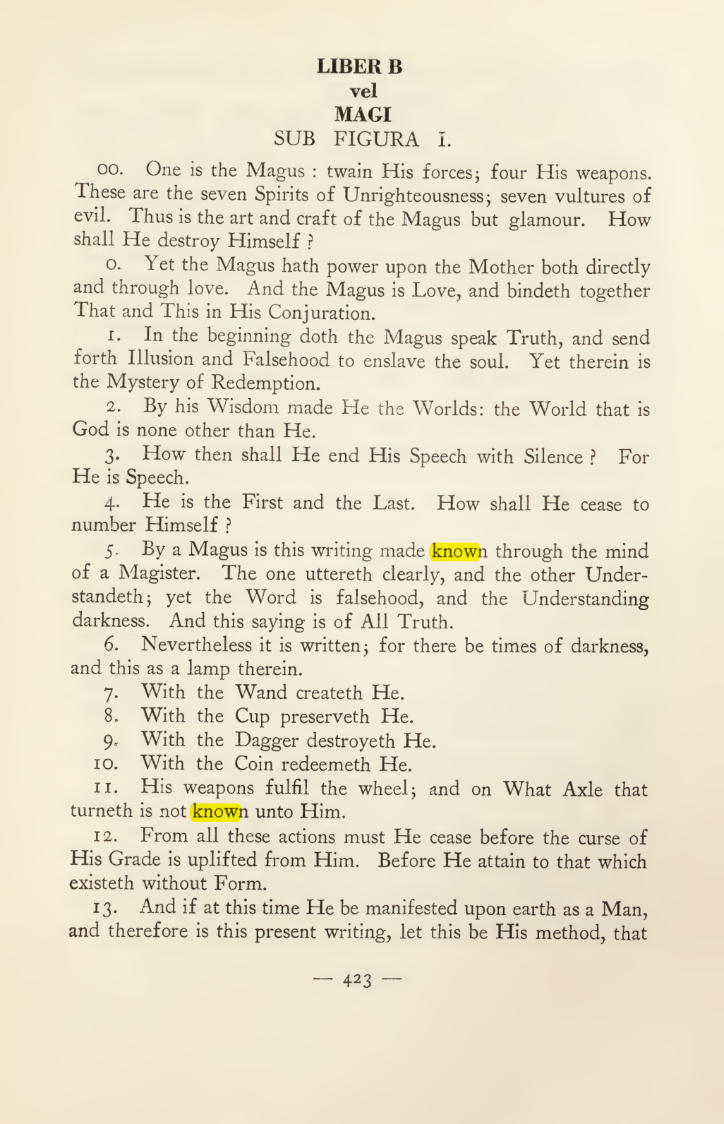 Original scan of Magick in Theory and Practice (Section 4), PDF page 123