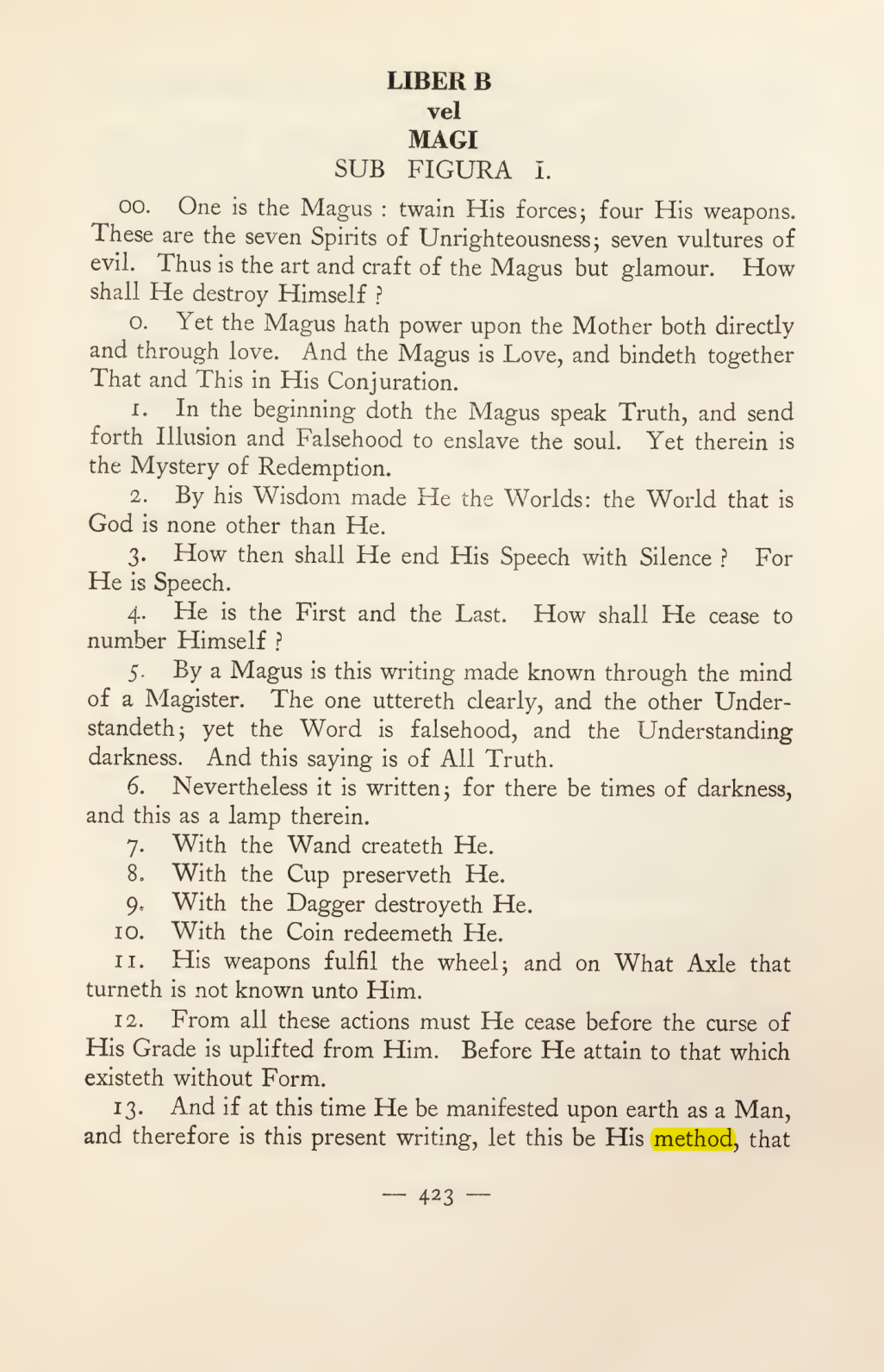 Original scan of Magick in Theory and Practice (Section 4), PDF page 123