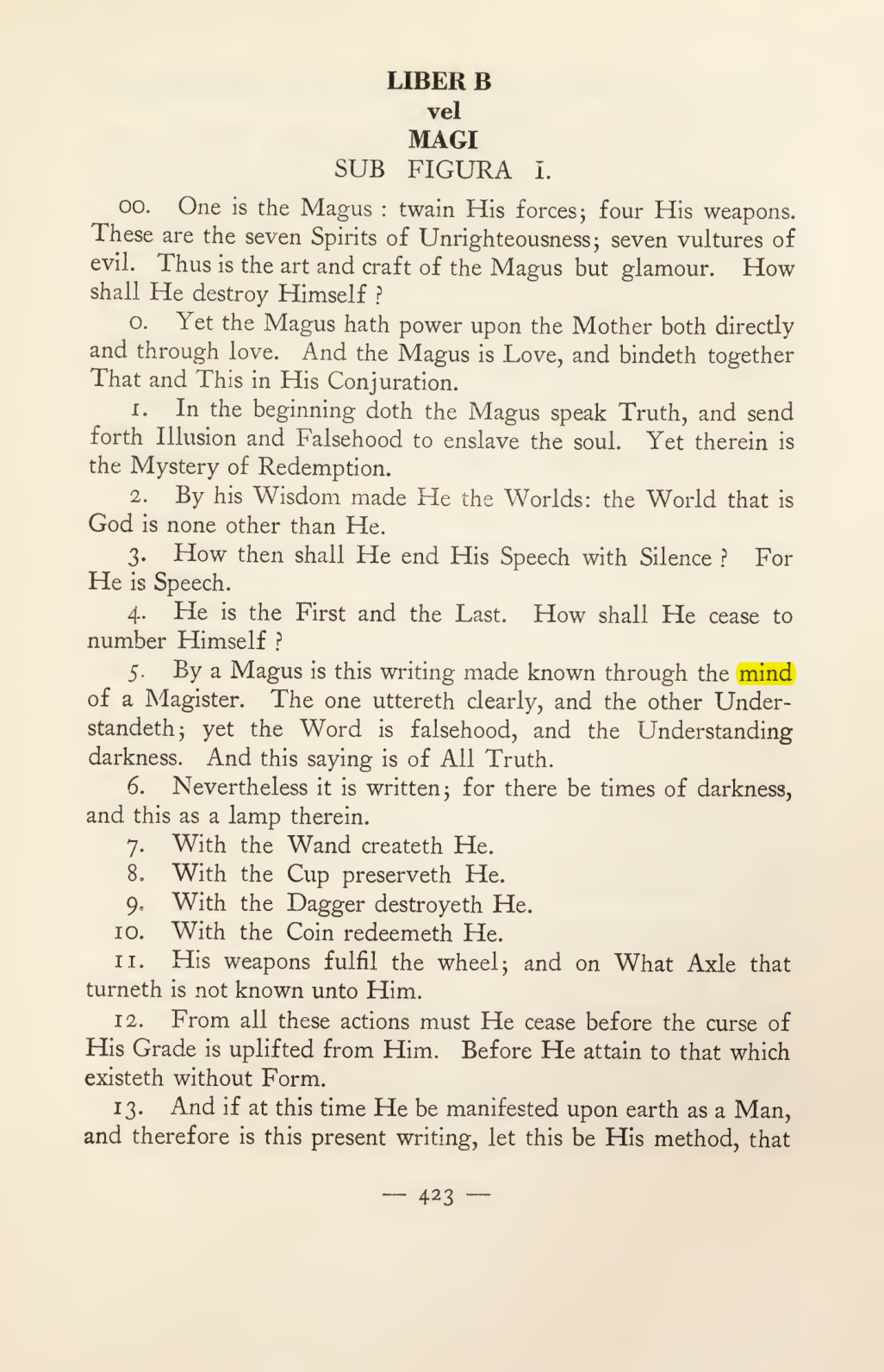 Original scan of Magick in Theory and Practice (Section 4), PDF page 123