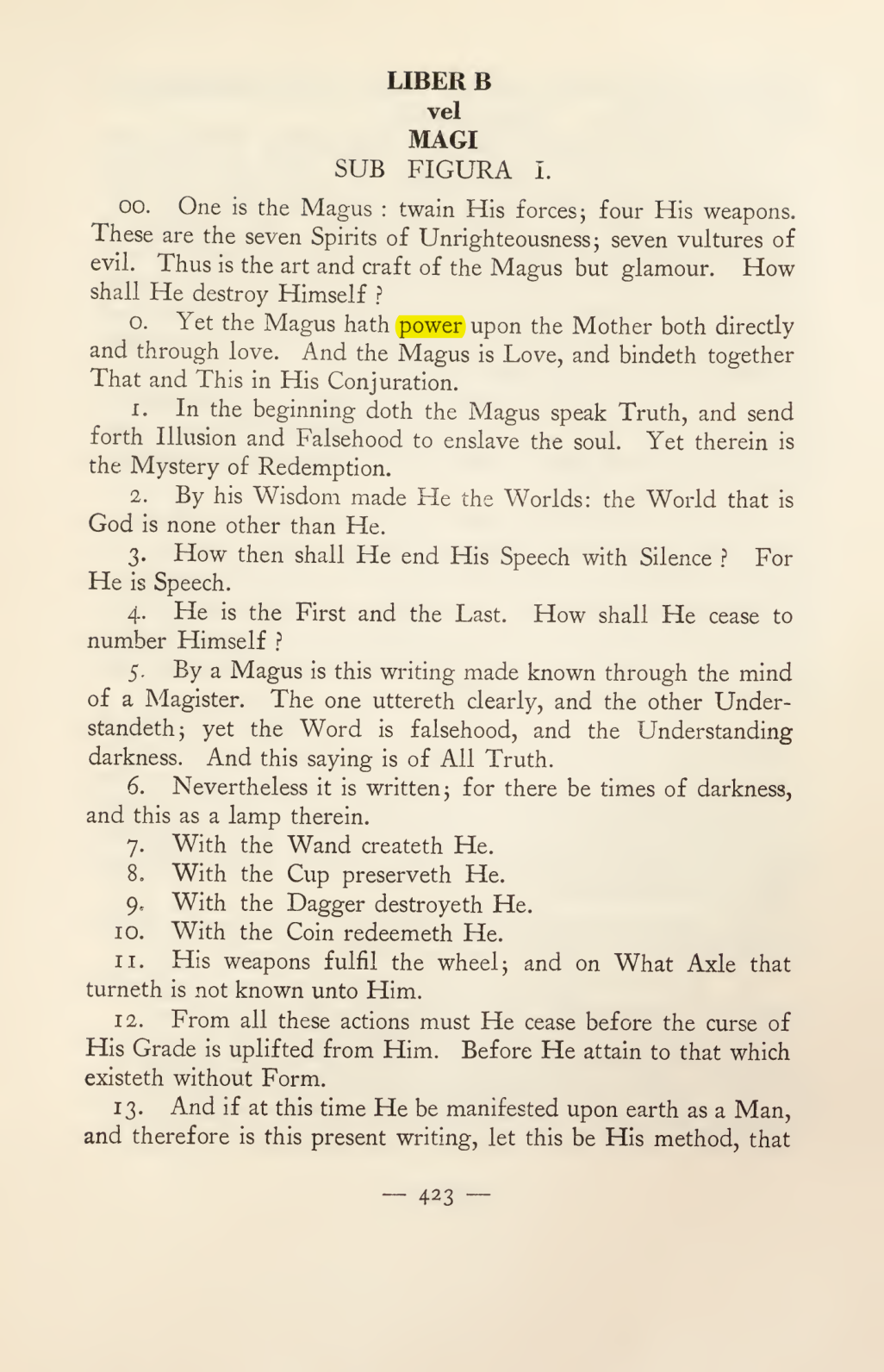 Original scan of Magick in Theory and Practice (Section 4), PDF page 123
