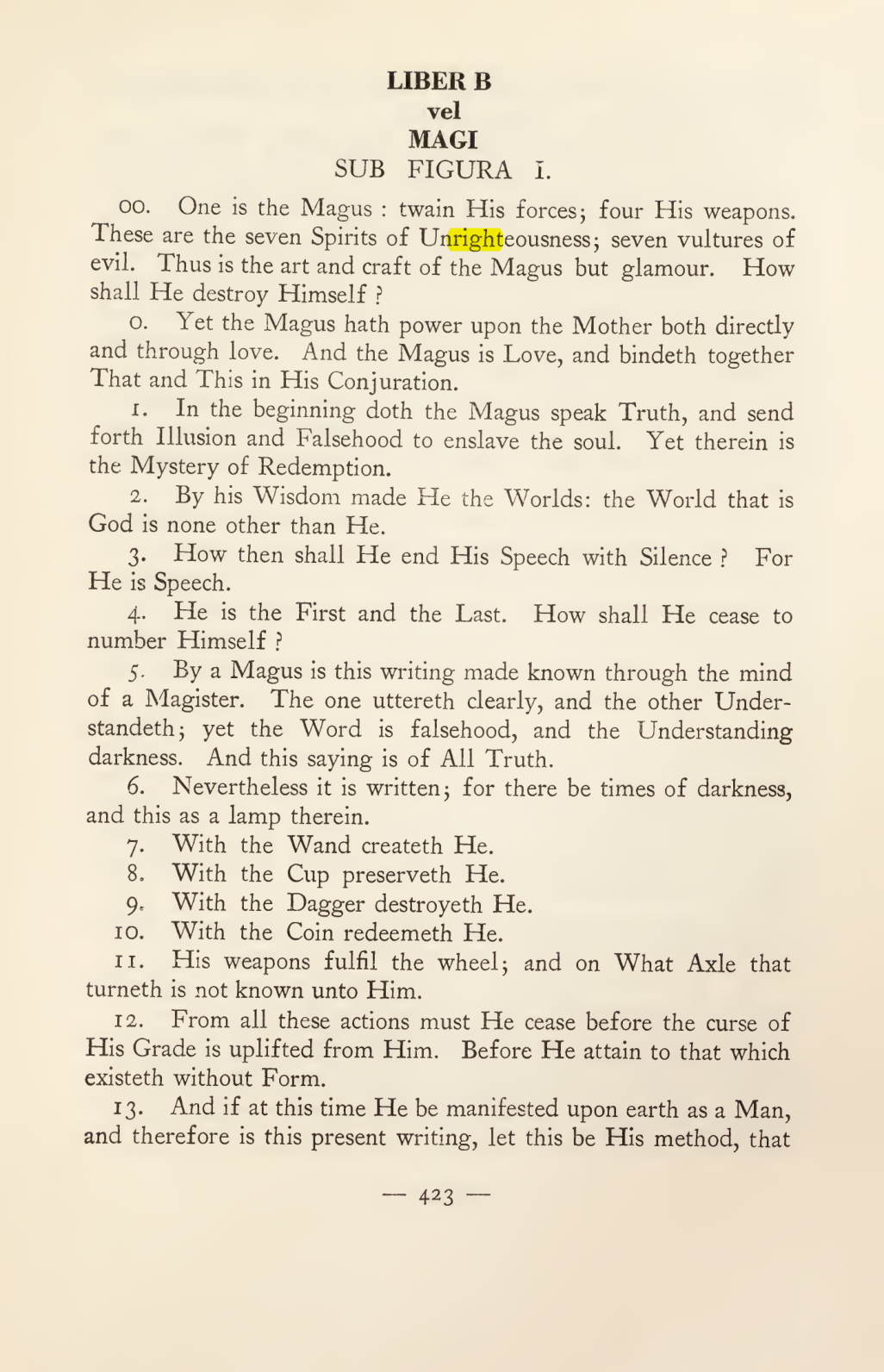 Original scan of Magick in Theory and Practice (Section 4), PDF page 123