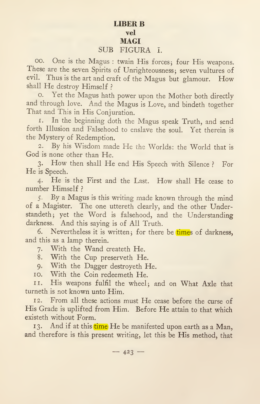 Original scan of Magick in Theory and Practice (Section 4), PDF page 123