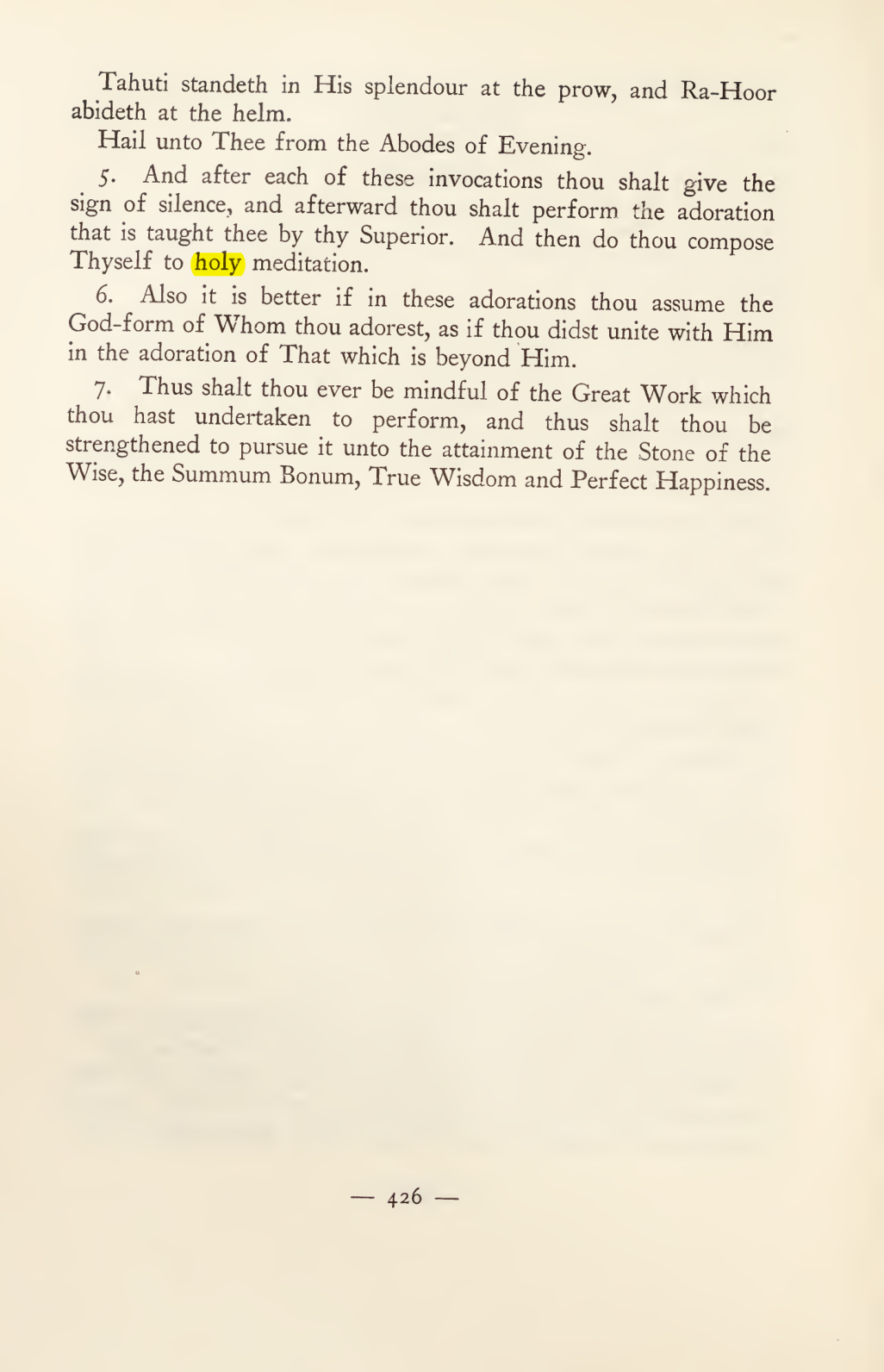 Original scan of Magick in Theory and Practice (Section 4), PDF page 126