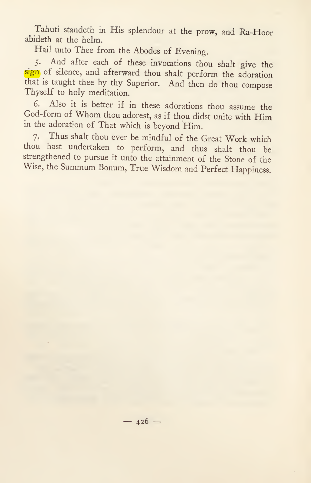 Original scan of Magick in Theory and Practice (Section 4), PDF page 126