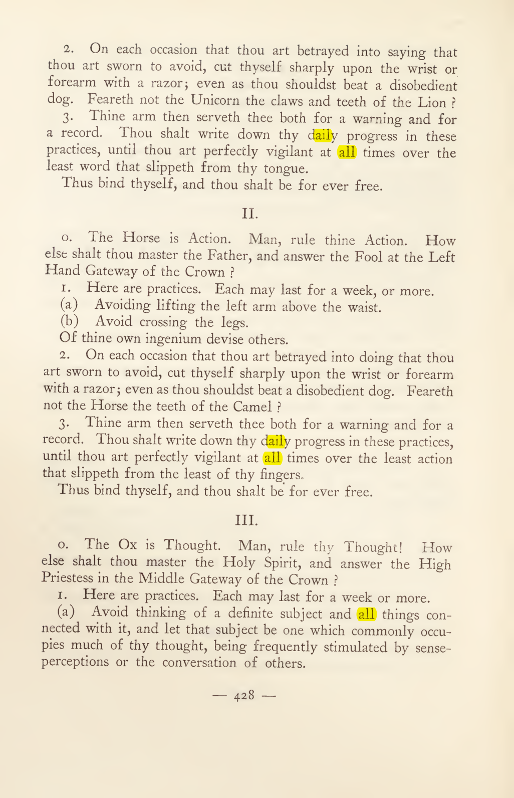 Original scan of Magick in Theory and Practice (Section 4), PDF page 128