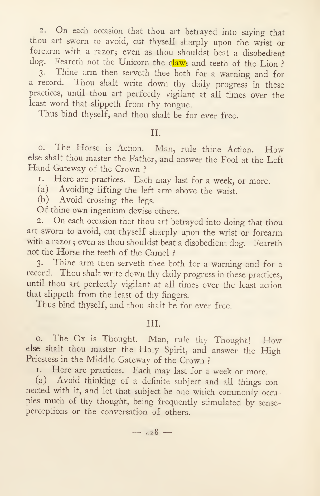 Original scan of Magick in Theory and Practice (Section 4), PDF page 128