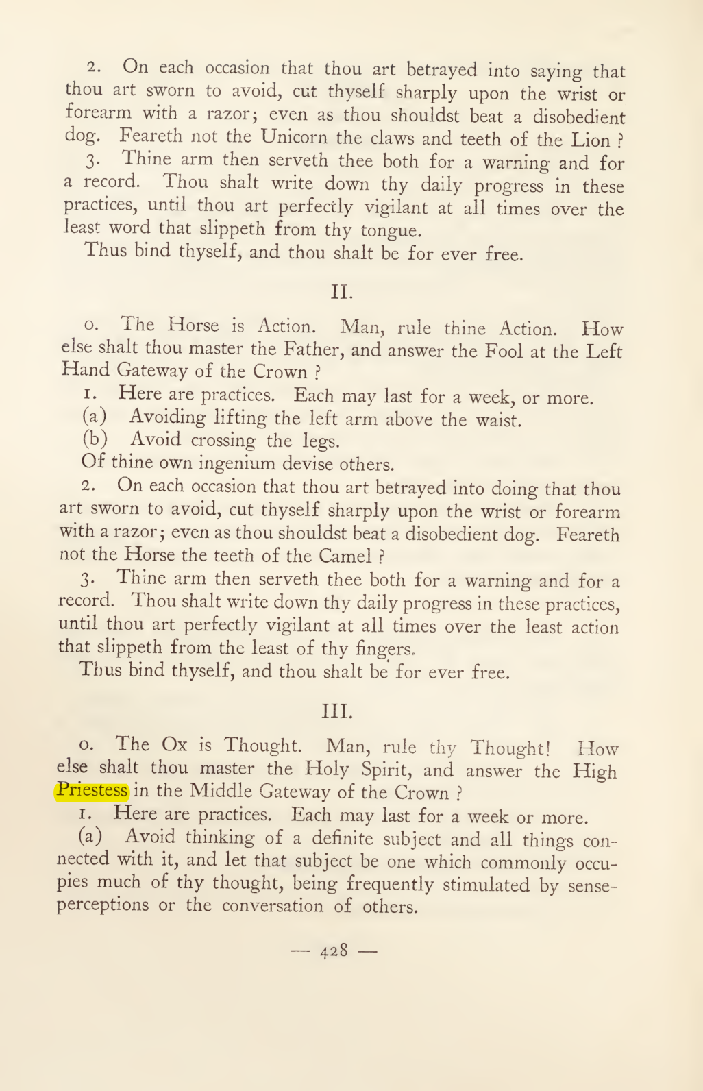 Original scan of Magick in Theory and Practice (Section 4), PDF page 128