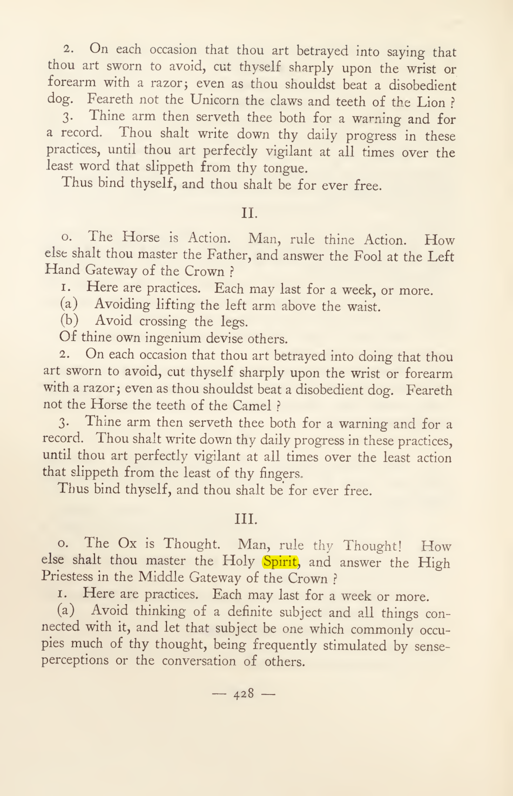 Original scan of Magick in Theory and Practice (Section 4), PDF page 128