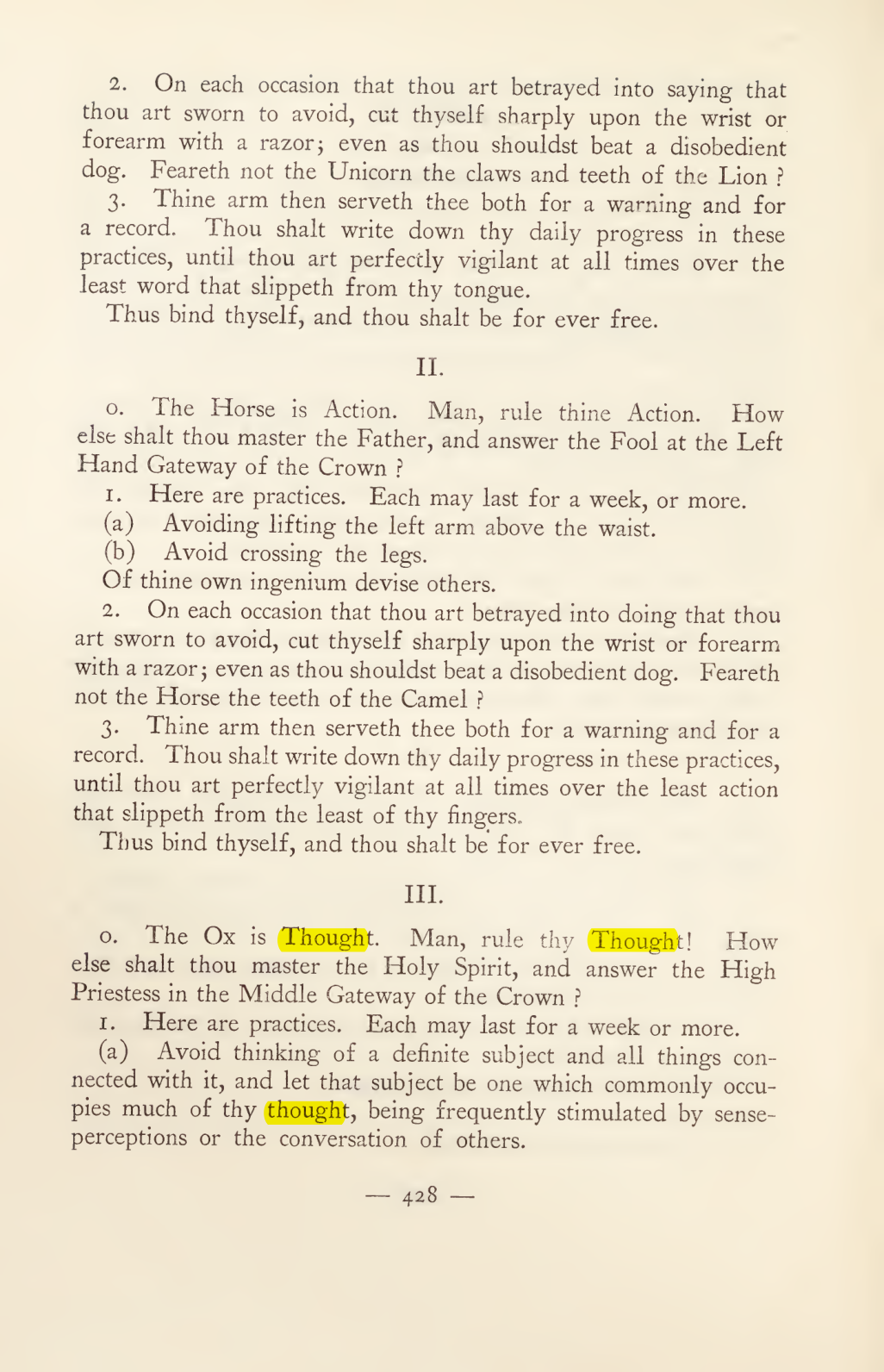 Original scan of Magick in Theory and Practice (Section 4), PDF page 128