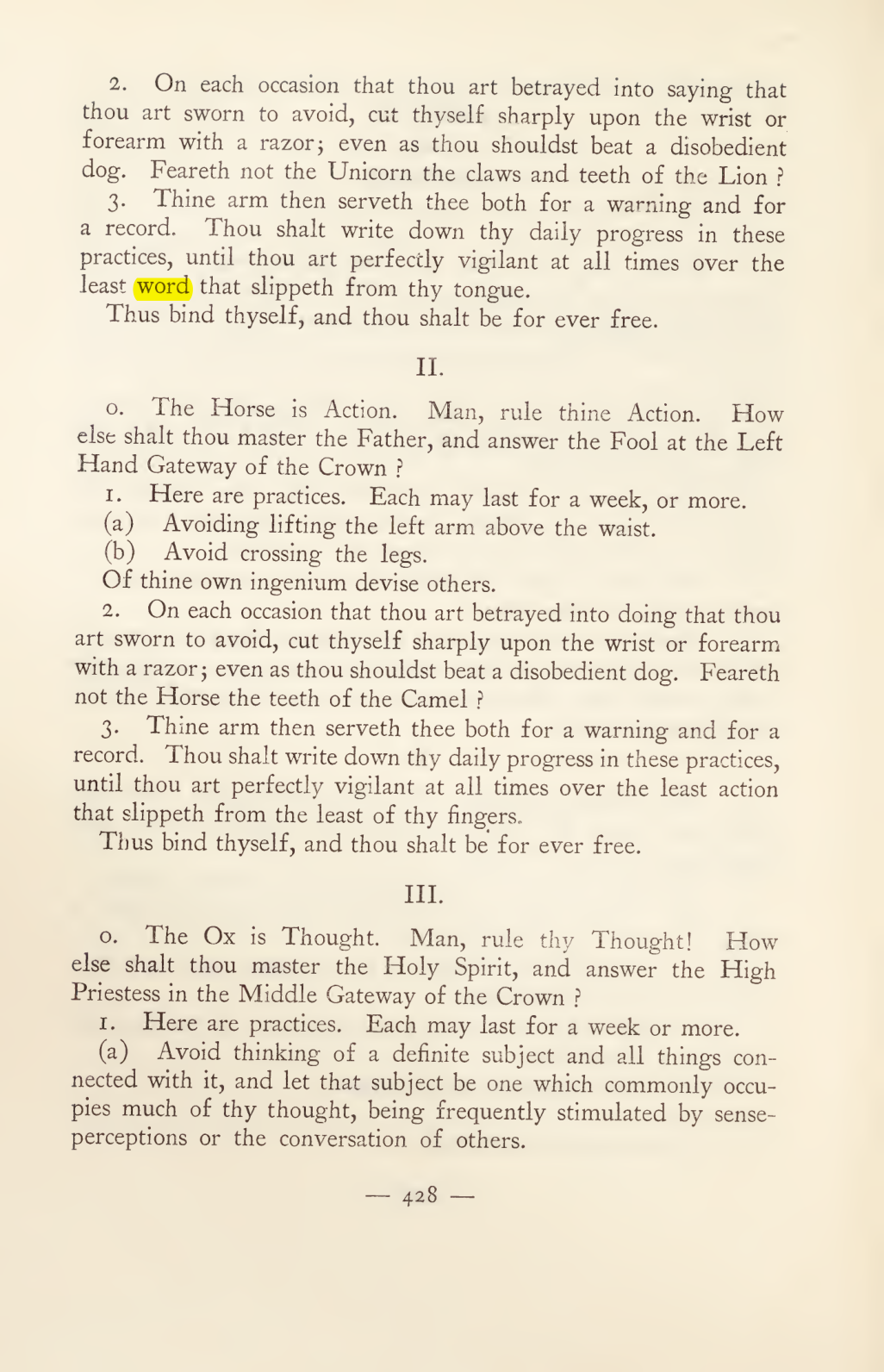 Original scan of Magick in Theory and Practice (Section 4), PDF page 128
