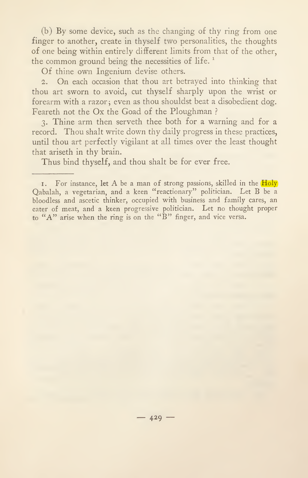 Original scan of Magick in Theory and Practice (Section 4), PDF page 129