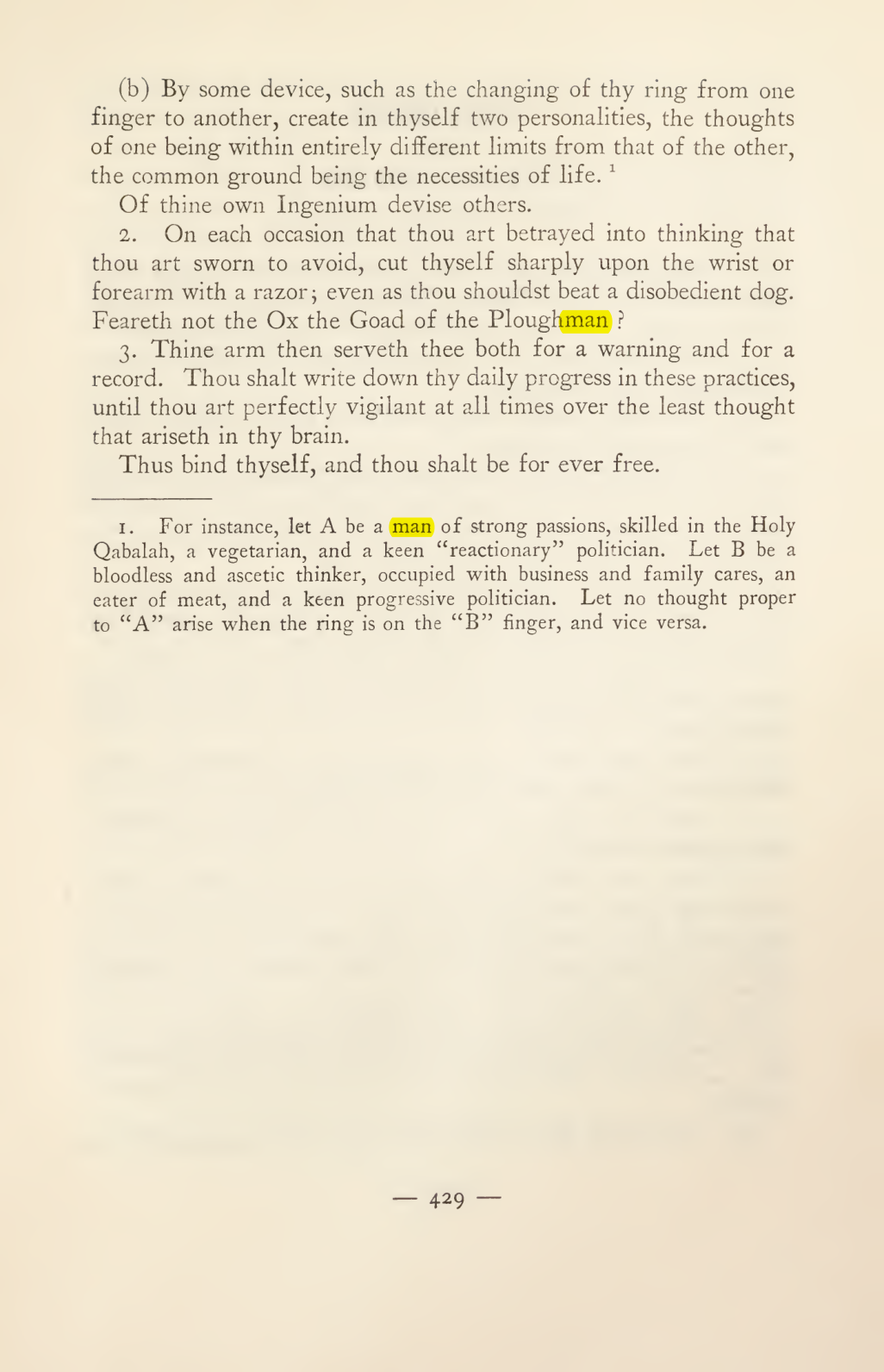 Original scan of Magick in Theory and Practice (Section 4), PDF page 129