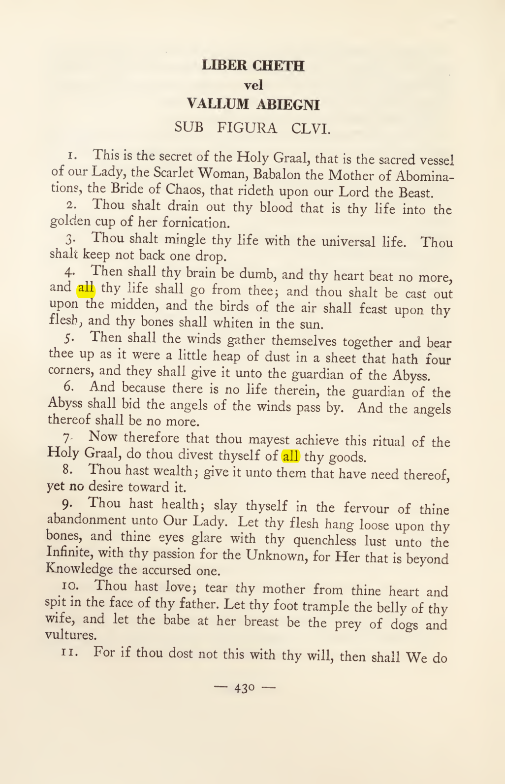 Original scan of Magick in Theory and Practice (Section 4), PDF page 130