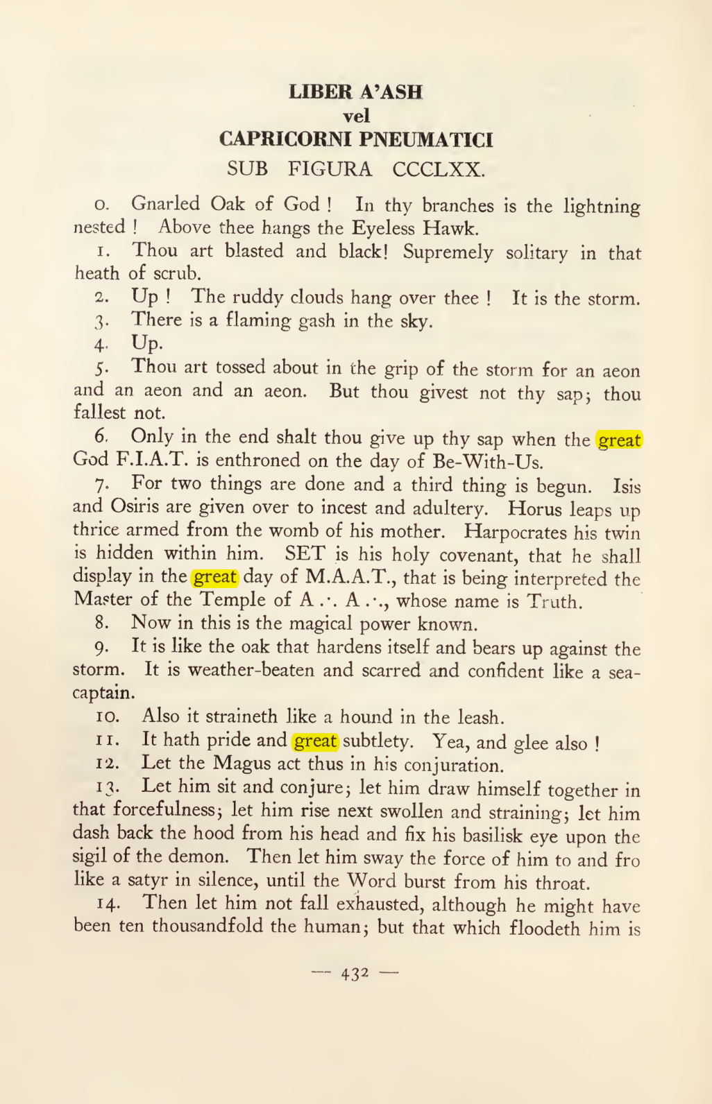 Original scan of Magick in Theory and Practice (Section 4), PDF page 132