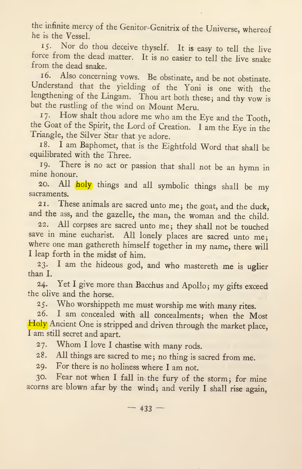 Original scan of Magick in Theory and Practice (Section 4), PDF page 133