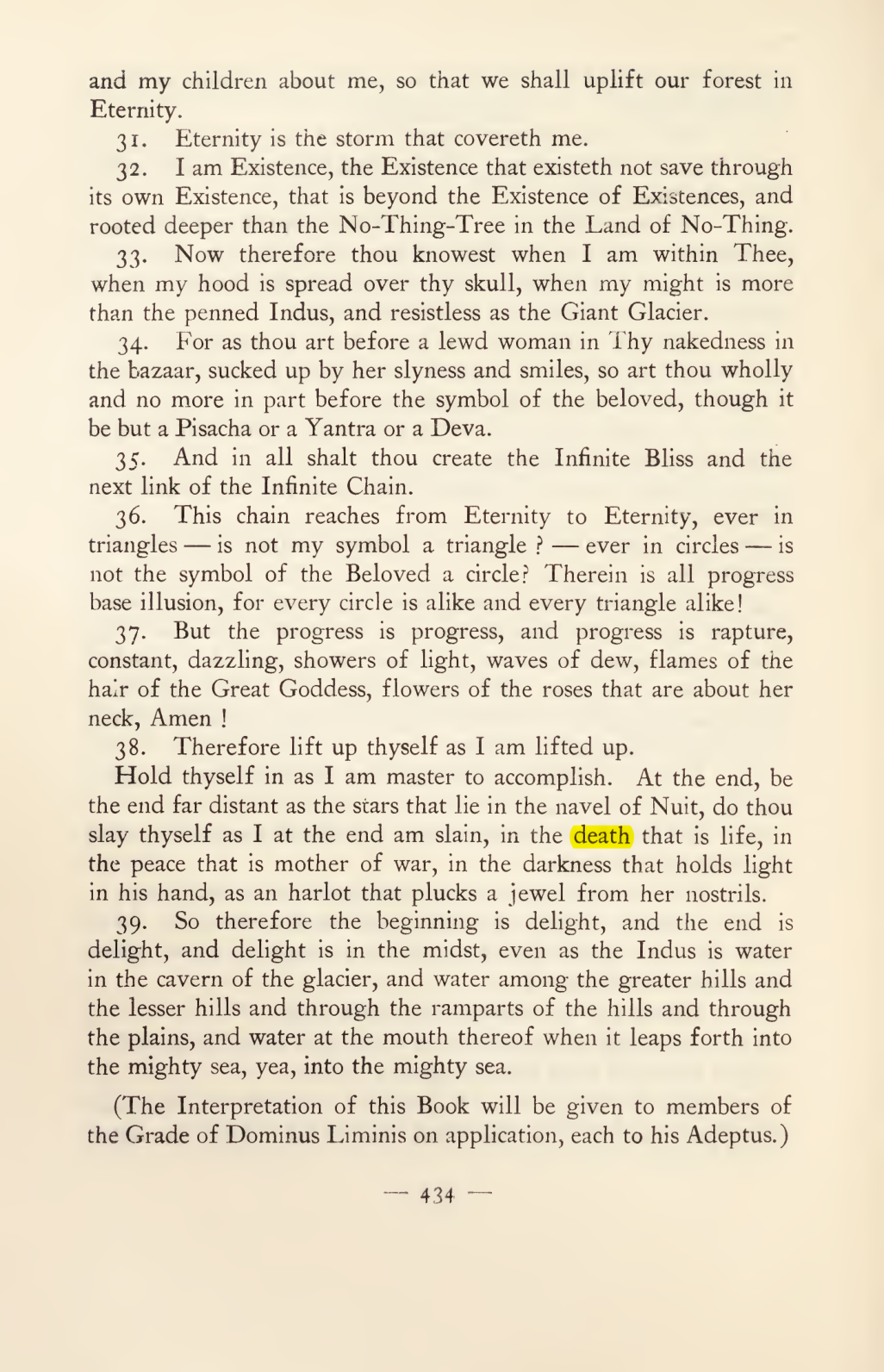 Original scan of Magick in Theory and Practice (Section 4), PDF page 134