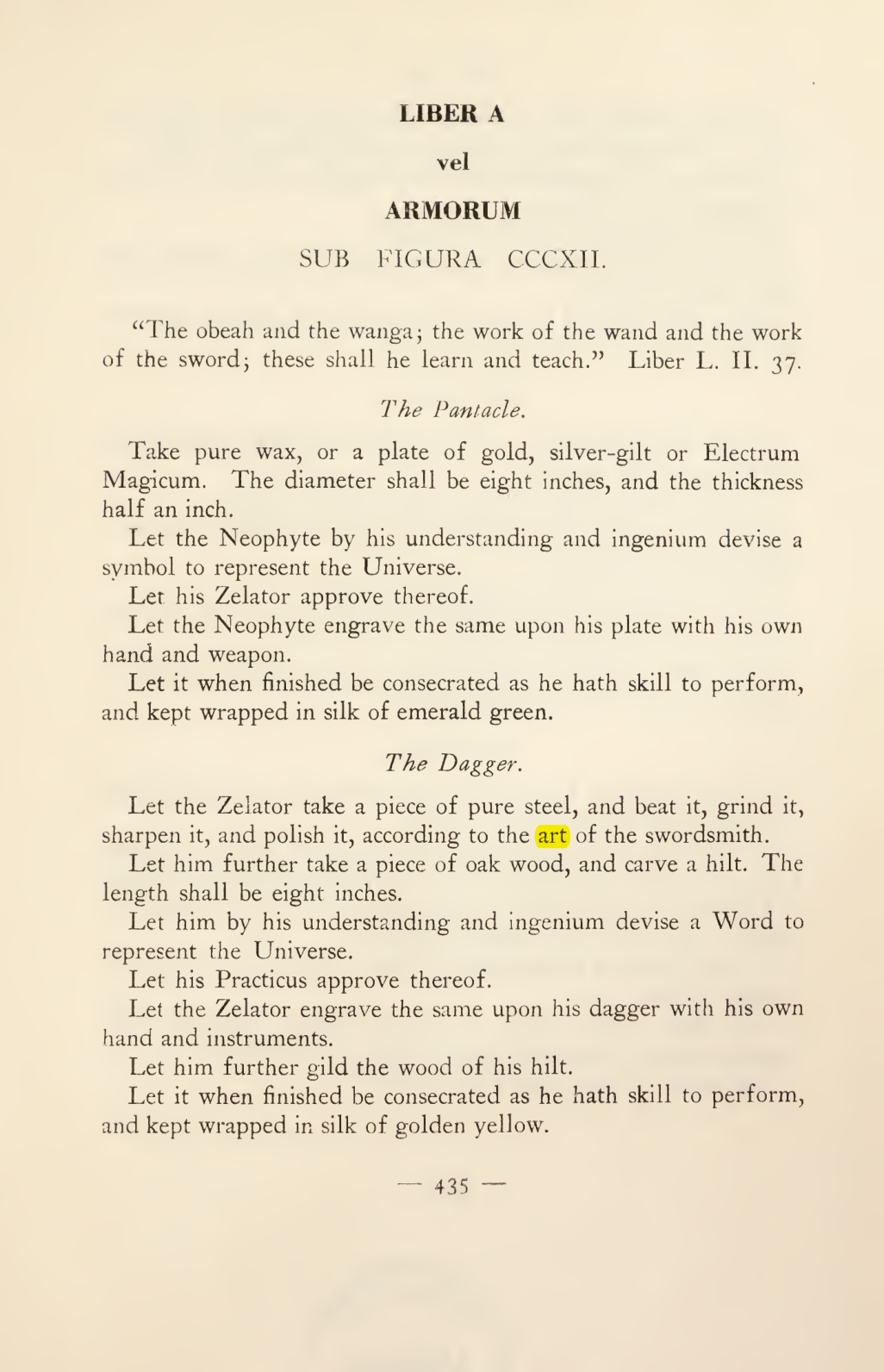 Original scan of Magick in Theory and Practice (Section 4), PDF page 135
