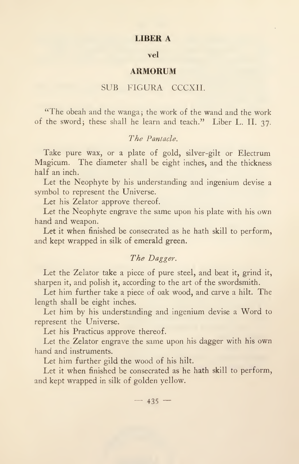 Original scan of Magick in Theory and Practice (Section 4), PDF page 135