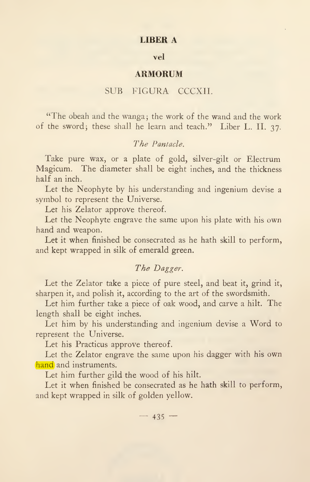 Original scan of Magick in Theory and Practice (Section 4), PDF page 135